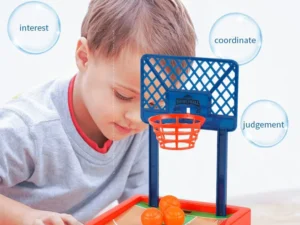 Mini basketball machine desktop portable travel or office game set, suitable for indoor or outdoor use. Fun toys Christmas gifts