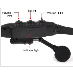 Stereo Earphones Wireless Headset with Mic Glasses Sunglasses for Driving Cycling Sports Noise Reduction Headphones - Image 3