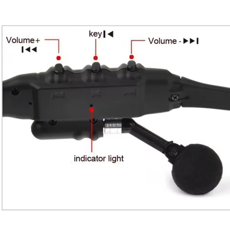 Stereo Earphones Wireless Headset with Mic Glasses Sunglasses for Driving Cycling Sports Noise Reduction Headphones - Image 3