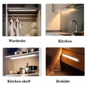 LED Ultra Thin Lights Motion Sensor Night light Wireless Under Cabinet Lights For Kitchen Closet Cabinet Lighting - Image 7