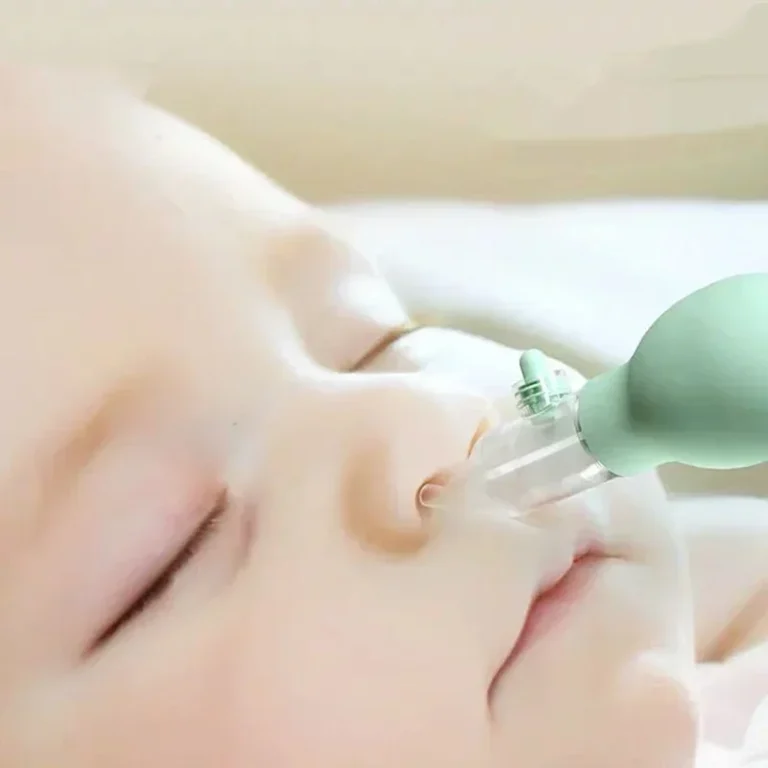 New Born Silicone Baby Safety Nose Cleaner Vacuum Suction Children Nasal Aspirator New Baby Care Diagnostic-tool Vacuum Sucker - Image 3