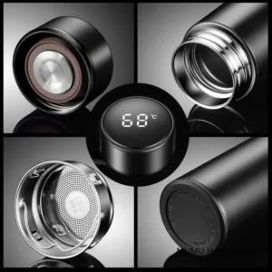 500ML Intelligent Temperature Thermos Bottle Stainless Steel Insulated Cup Portable Vacuum Flask Keeps Cold and Heat Thermal Mug - Image 7