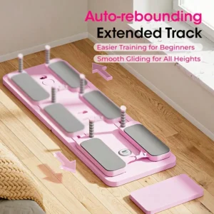 Multifunctional Fitness Board with Automatic Rebound, Foldable Exercise Machine - Full Body Exercise Equipment, Home Pilates - Image 5