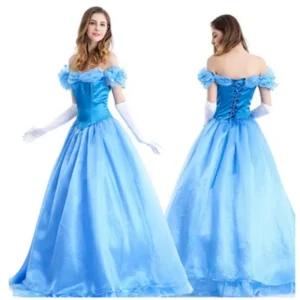 Anime clothing Adult Cosplay Dress Cinderella Costume Snow White Princess Dress Stage clothes Halloween Fancy Dress Ball Gown - Image 3