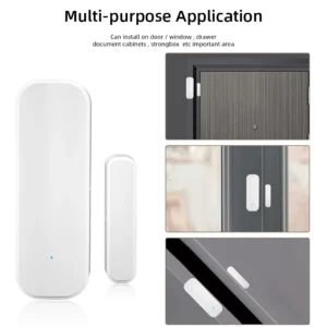 Tuya WiFi or Zigbee Window Door Sensor With Battery Smart Home Security Alarm System Voice Control Via Alexa Google Home Smart - Image 6