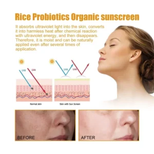 Summer organic sunscreen face body Sunblock outdoor isolation UV protection SPF 50 Moisturizing whiten not greasy sun cream - Image 6