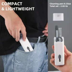 7 In 1 Keyboard Cleaning Kit Earphones Cleaner Brush For AirPods Computer Tablet Laptop TV Screen Mobile Phone Cleaning Tools - Image 4