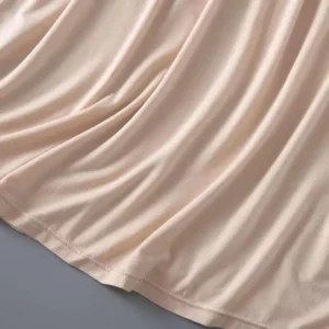193D Elastic Waist Half Slips for Women Long Slip Under Dresses Invisible Underskirt - Image 6