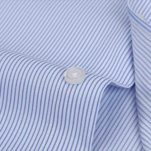 Summer thin men's business social short-sleeved shirt professional formal striped casual non-ironing breathable shirt slim fit - Image 6