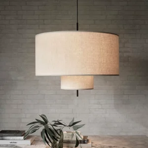 Nordic Minimalist Wabi Sabi Fabric Chandelier Living Dining Room Bar Bedroom Led Pendant Lights Restaurant Hanging Lamp Fixture - Image 5
