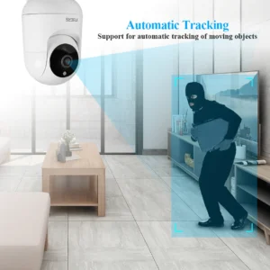 Fuers 5MP WiFi Camera Tuya Smart Home Indoor Wireless IP Surveillance Camera AI Detect Automatic Tracking Security Baby Monitor - Image 3