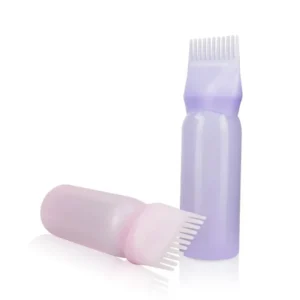 Silicone Shampoo Brush Scalp Massager Hair Dye Comb Shampoo Bottle Flower Hair Clip Hairdressing Set Bath Scalp Massage Brush - Image 7
