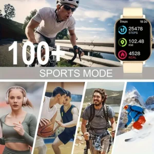 KESHUYOU 2025 Smart Watch Answer Make Call Message Preview Sport Mode DIY Dial Sleep Monitor Smart Watch for Men Women Gifts - Image 5