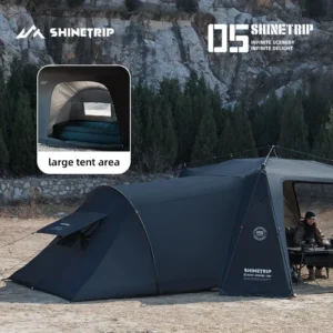 ShineTrip Oversized Dome Tent Quick Setup Tent Waterproof Sunproof Silver Coated Canopy Camping Auto Dome 05 Series - Image 7