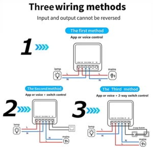 16A Wifi Smart Switch Smart Home Light Switches Module 2 Way Control Work with Tuya Smart Life Alexa Google Home Switch - Image 6