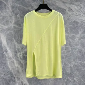 Summer Women's Loose Yoga Shirt Fitness Top Quick Dry Sports Shirt Short Sleeve Running Shirt Yoga Plus Size Fitness T-shirt - Image 4