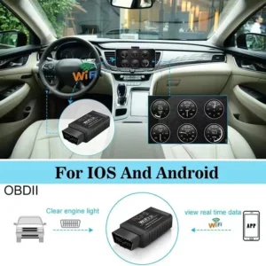 OBD2 WIFI ELM327 V1.5 Scanner Car Code Reader Diagnostic Tool for iPhone IOS /Android Automotive Fault Detector - Image 4