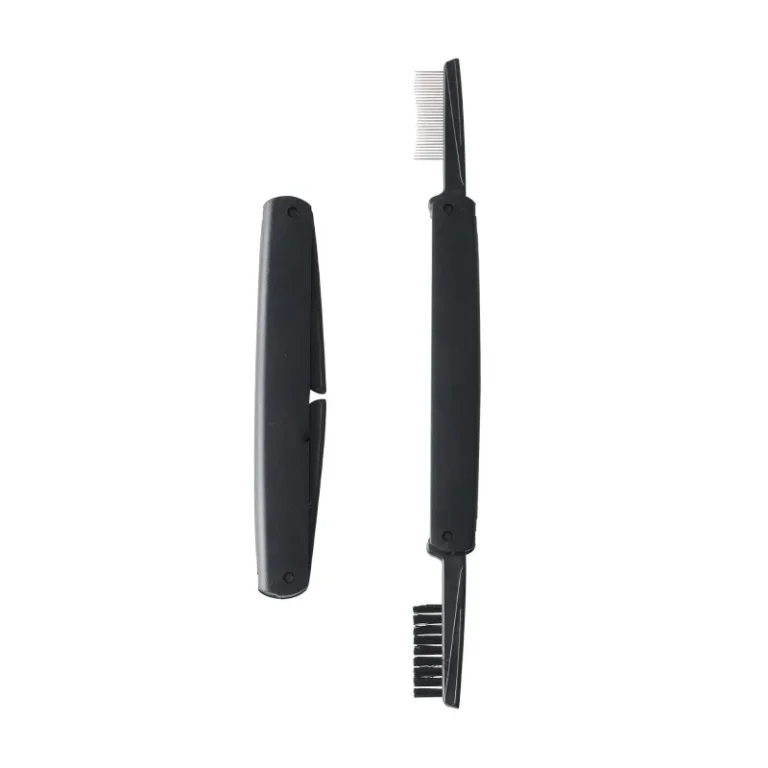 NEW Eyelash Beauty Collapsible Separator Portable Eyelash Brush Comb Mascara Curl Eye Lash Stainless Steel Eyelash Combing Tools - Image 7