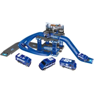 Kid Rail Parking Lot Toys Dinosaur Car Parking Building Model Simulation Fire Police Engineering Vehicle Toy Boys Birthday Gifts - Image 5