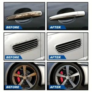 Universal Rust Remover Revitalizing Spray for Car Wheels & Metal Surfaces, Strong Decontamination, Smooth & Reliable - Image 6