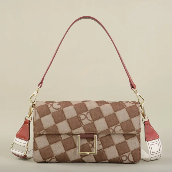 PG luxury brand design bright ladies crossbody bag new exquisite high quality hot selling fashion commuter bag
