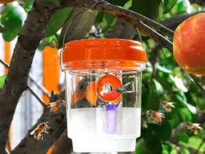 Solar Powered LED Insect Killer Mosquito Zapper Outdoor Hanging Trap Safe Non-Toxic Reusable Lamp Light Trap Pest Control Light