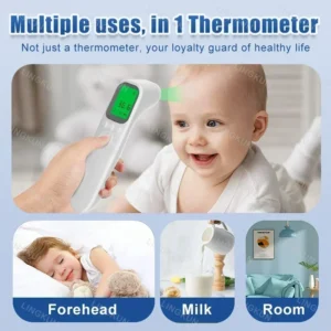 Digital Forehead Thermometer Electronic Contactless Clinical Accuracy Non-contact Body Temperature Meter Fever for Adult Child - Image 6