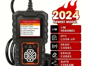 Car OBD2 Scanner Diagnostic Tool Code Reader, Car Voltage Tester Engine Fault Code Scanner, Charging Tester Diagnostic cy3001B