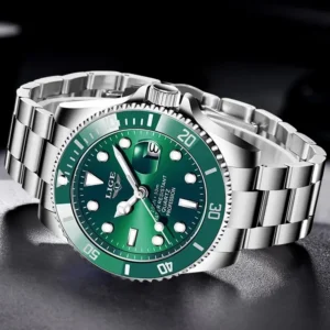 LIGE Top Brand Luxury Fashion Diver Watch Men 30ATM Waterproof Date Clock Sport Watches Mens Quartz Wristwatch Relogio Masculino - Image 5