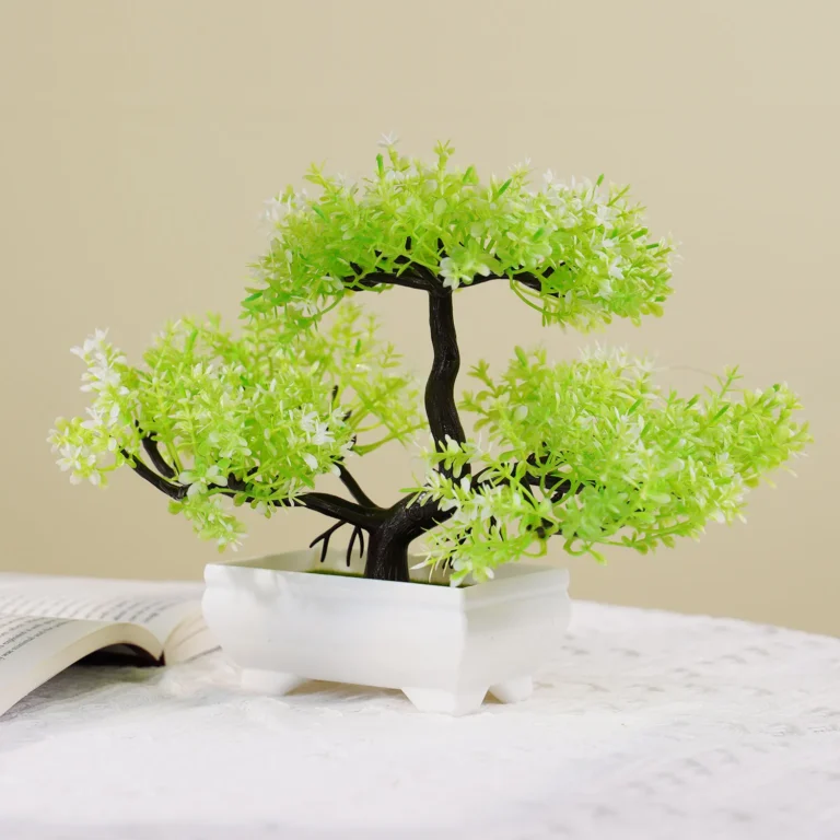 Artificial Plants Bonsai Small Tree Simulation Pot Plants Fake Flowers Table Potted Ornaments for Hotel Garden Home Decor planta - Image 3