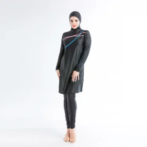 Modest Muslim Swimsuit Burkini Women Fashion Full Cover Women Conservative Swimsuit Bathing Suit Islamic Swimwear - Image 3