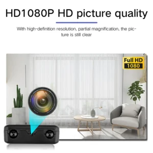 XD Pro Full HD 1080P Mini Camera WiFi Night Vision Remote Security Monitoring Home Protection Waterproof Audio Video Recorder - Image 3