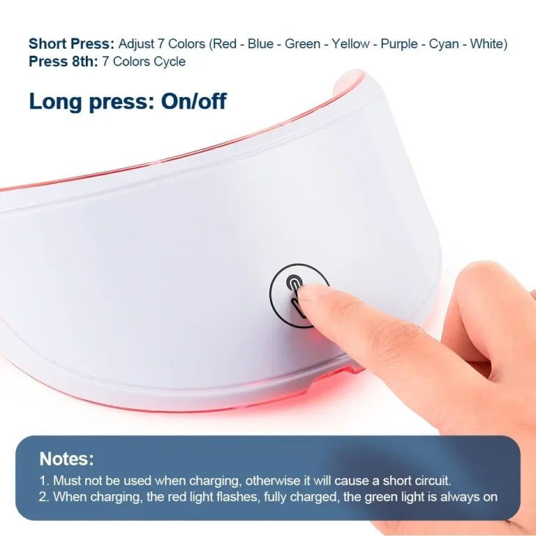 Face and Neck Beauty Machine LED Skin Care Massager - Image 6
