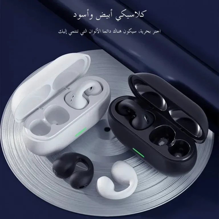 Open Ear Bone Conduction Headphones Wireless Earbuds Bluetooth 5.3 Clip On EarBuds with HD Call Microphone Sport Earphone - Image 3