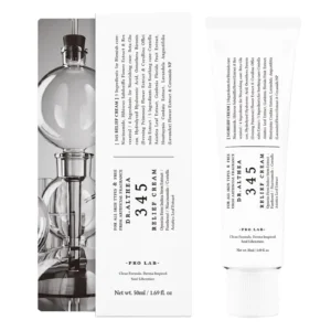 345 Face Moisturizer 50ml, Daily Soothing Cream for Skin Recovery, Brightening, and Calming, Gentle for All Skin Types - Image 3