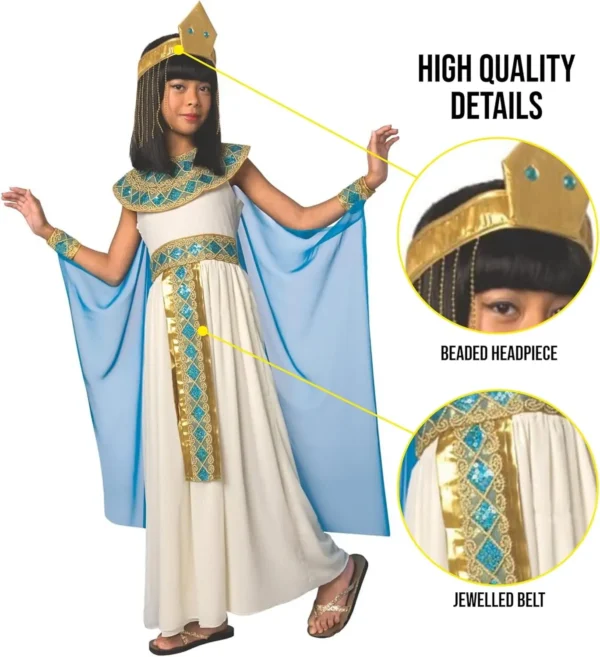 Morph Cleopatra Costume Cleopatra Costume Cleopatra Costume Egyptian Costume Egyptian Dress cosplay costumes - Image 4