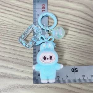 Cartoon Labbubu Keychain Backpack Keyring Pendant Couple Pendant Students Key Ring Festivel Gifts - Image 7