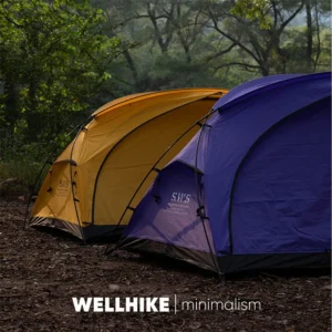 WELLHIKE Outdoor Portable Tent Single and Double Field Park Camping Equipment Rain and Sun Thickened Three Sseason Tent - Image 4