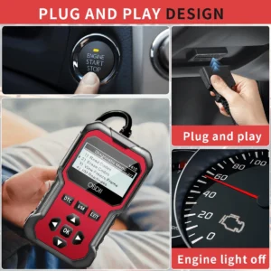 Car Obd2 Scanner Diagnostic Tool Code Reader Engine Fault Code Reader Scanner Can Diagnosis All Obd Ii in 1996 Agreement Car Scanning Tool - Image 4