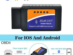 ELM327 V2.1 OBD2 Scanner Bluetooth Car Diagnostic Tool For Android /IOS Code Reader Automotive Fault Detector