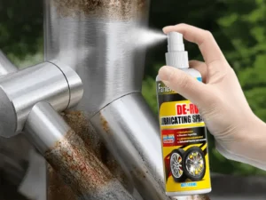 Universal Rust Remover Revitalizing Spray for Car Wheels & Metal Surfaces, Strong Decontamination, Smooth & Reliable