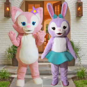 Mickey Minnie Mouse Mascot Costume Cartoon Advertising Birthday Party Events Adult Cosplay Costume Disney Holiday Halloween Gift - Image 7