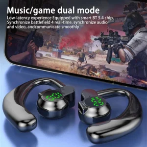 NEW Bone Conduction Wireless Bluetooth Headphones Earphones With Microphone Handsfree Noise Canceling Headset - Image 4