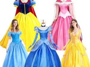 Anime clothing Adult Cosplay Dress Cinderella Costume Snow White Princess Dress Stage clothes Halloween Fancy Dress Ball Gown