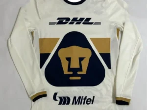 2025-26 Pumas UNAM Home Mens Football Shirt Summer Youth Kids Sportwear Oversized Moto Training Soccer Uniform Breathable Jersey