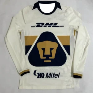2025-26 Pumas UNAM Home Mens Football Shirt Summer Youth Kids Sportwear Oversized Moto Training Soccer Uniform Breathable Jersey