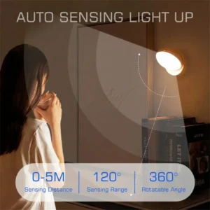 LED Night Light USB Charging Intelligent Human Induction For Bedside Cabinet Home Wardrobe Lighting Motion Sensor Light Led Lamp - Image 5