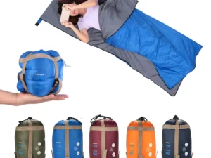 Outdoor Envelope Sleeping Bag Mini Ultralight Multifunction Travel Bag Hiking Camping Sleeping Bags Nylon 190 * 75cm lazy bag