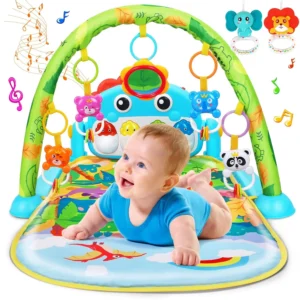 Baby Activity Gym Rack Early Education 0-36 Months Toy Gifts Musical Newborn Piano Keyboard Crawling Blanket Pedal Play Mat - Image 5