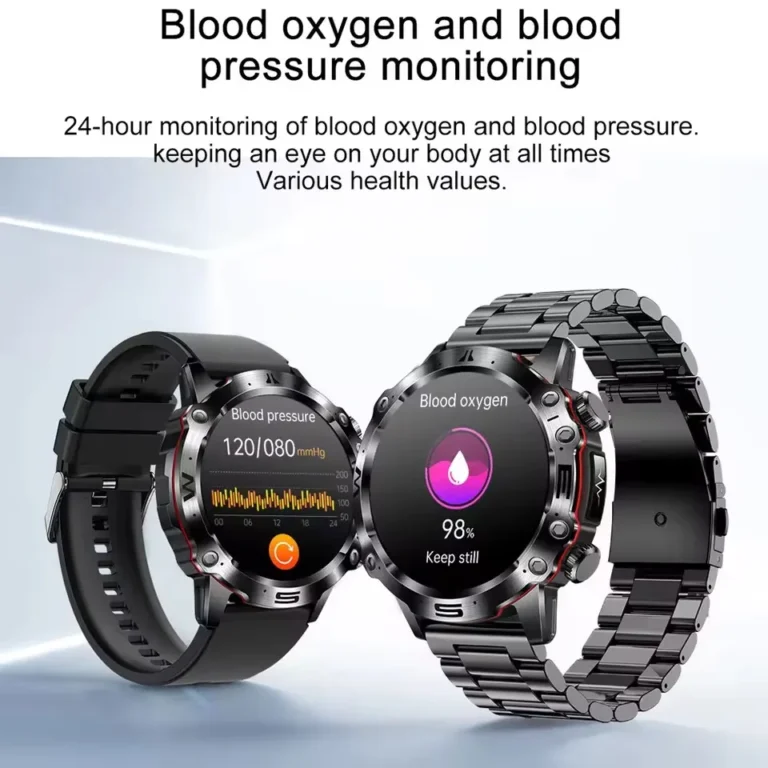 2025 New Smart Watch For Men Health Blood PressureBlood Oxygen Uric Acid Fitness Tracker Watches Bluetooth Call ECG Smartwatch - Image 6